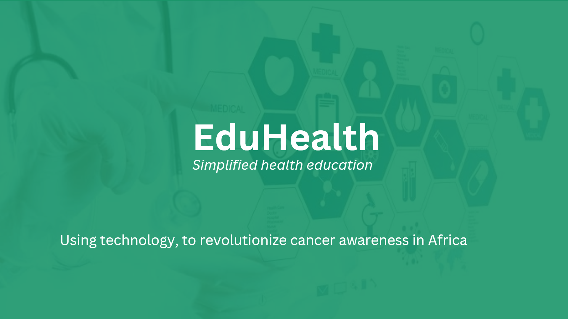 EDU HEALTH Pitch Deck Preview