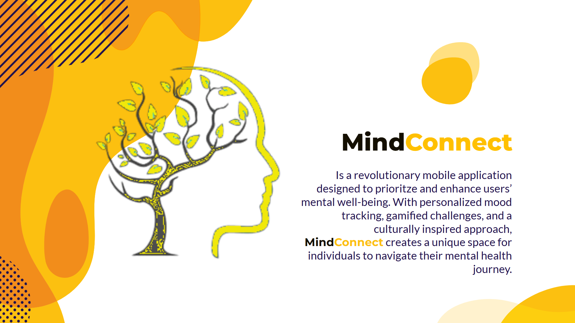 Mindconnect Mental Pitch Deck Preview
